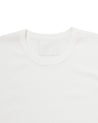 【Wonder Looper】Crewneck T-shirt - Ultimate Pima Tsuriami - White