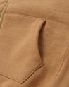 【Wonder Looper】Zip Hoodie - Foxfibre® Double Heavyweight French Terry - Coyote 80 