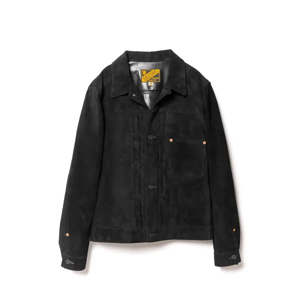 Y'2 Leather】HSB-140-T Horse Roughtout WWII Type I Leather Jean