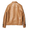 【Y'2 Leather】KB-140-T Kakishibu Persimmon Tanned Horse Hide Type 1 Jacket 柿染重磅馬皮一代皮衣