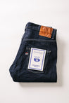 【TANUKI】YU1641T "Yurai" Natural Indigo Tapered Jeans 16.5oz 