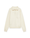 Fortela Yale Sweatshirt Cotton Colletto E Zip OFF WHITE