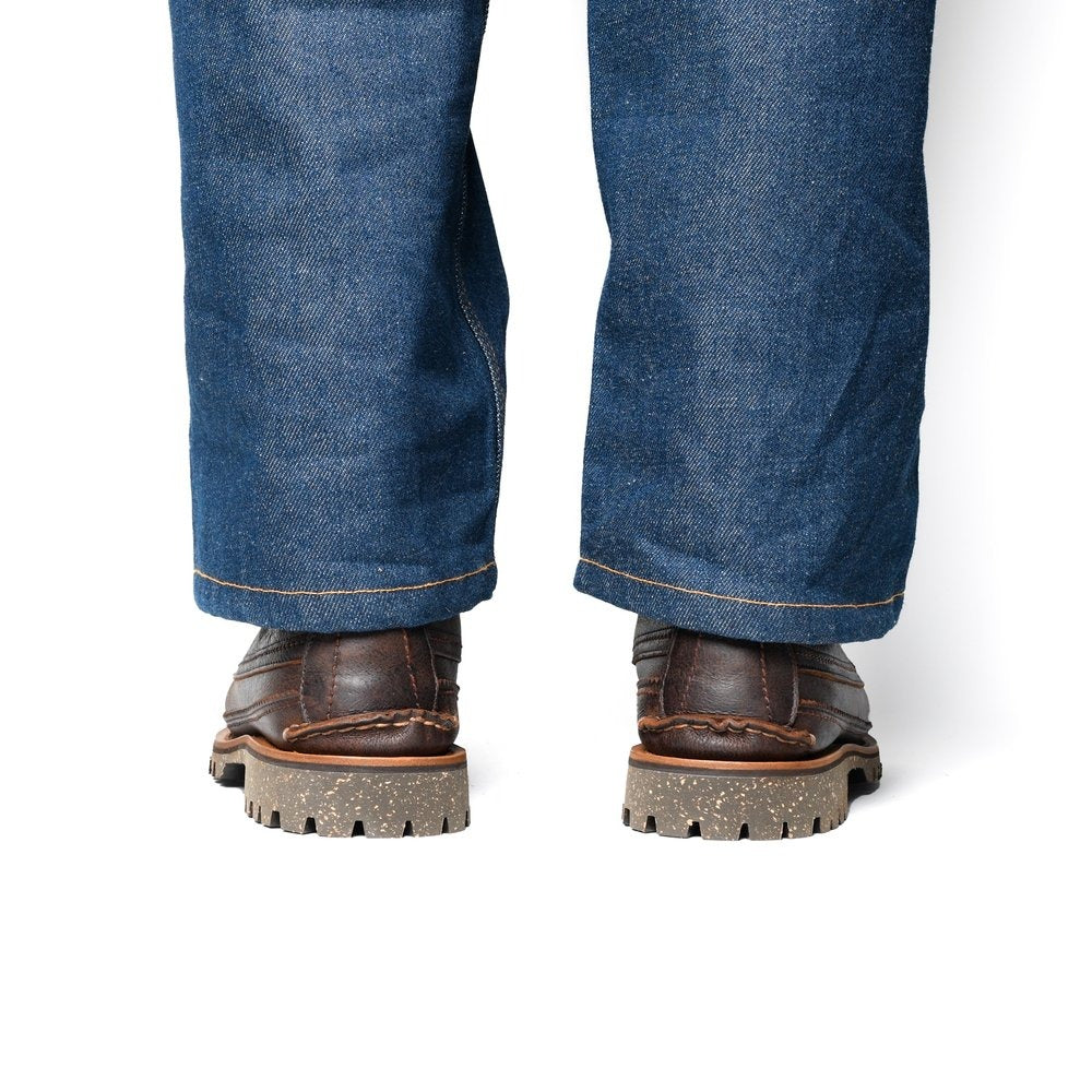 Yuketen】Maine Guide 6 eye DB Boots KUDU Castagna – Blue