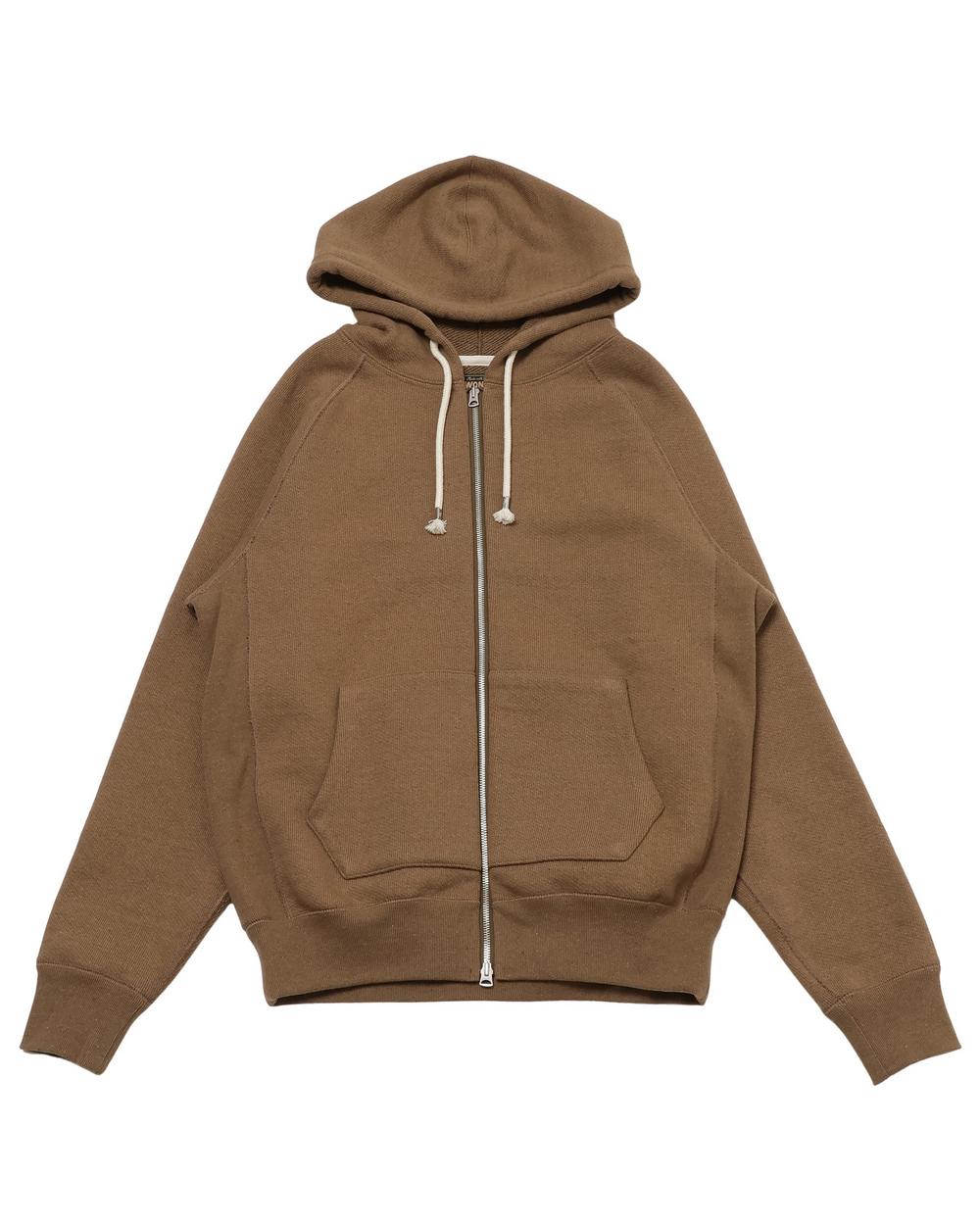 Wonder Looper Zip Hoodie Iron Mordant Foxfibre® Double Heavyweight French Terry