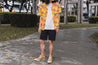 【Nudie Jeans】Seth Shorts Black Stone／有機棉 黑岩水洗 牛仔短褲