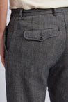 【Blue de Genes】ALVISE Hemp Wool Spina Marcata 3213 