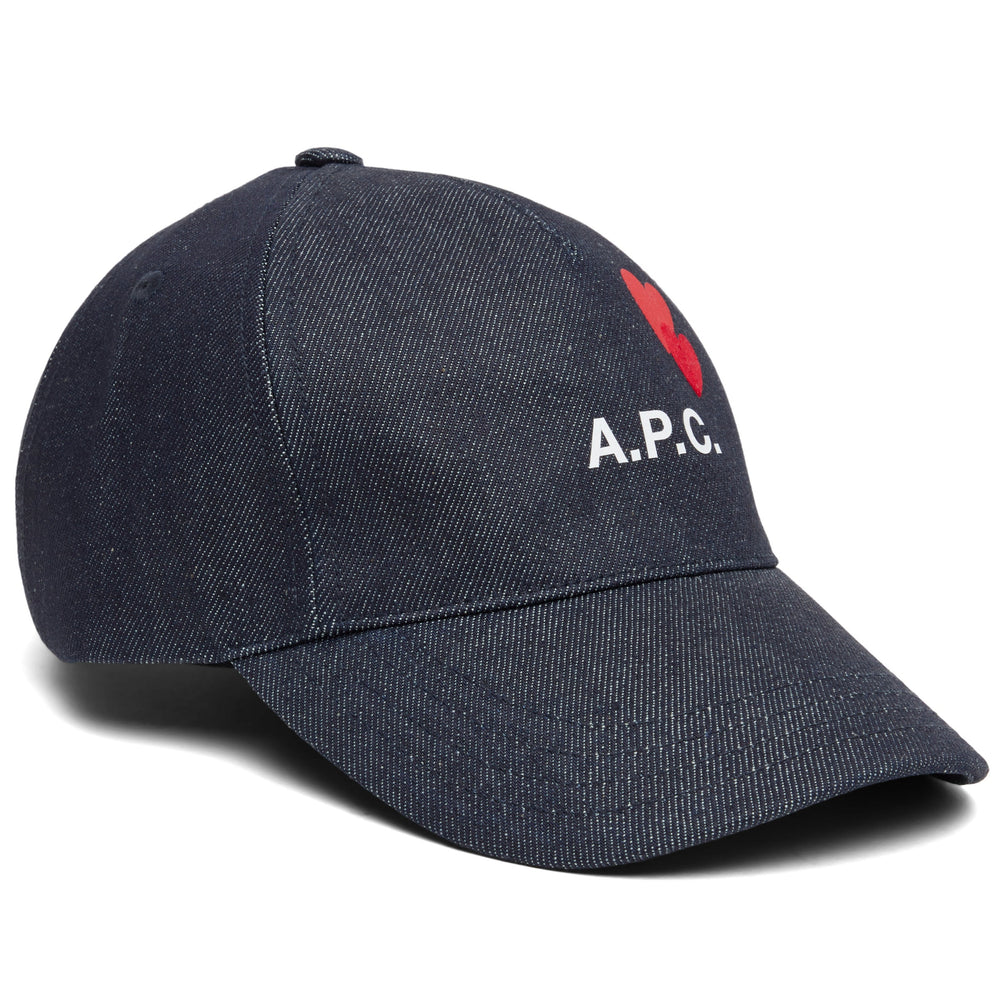 【A.P.C.】CASQUETTE EDEN BLONDIE 情人節原色丹寧帽