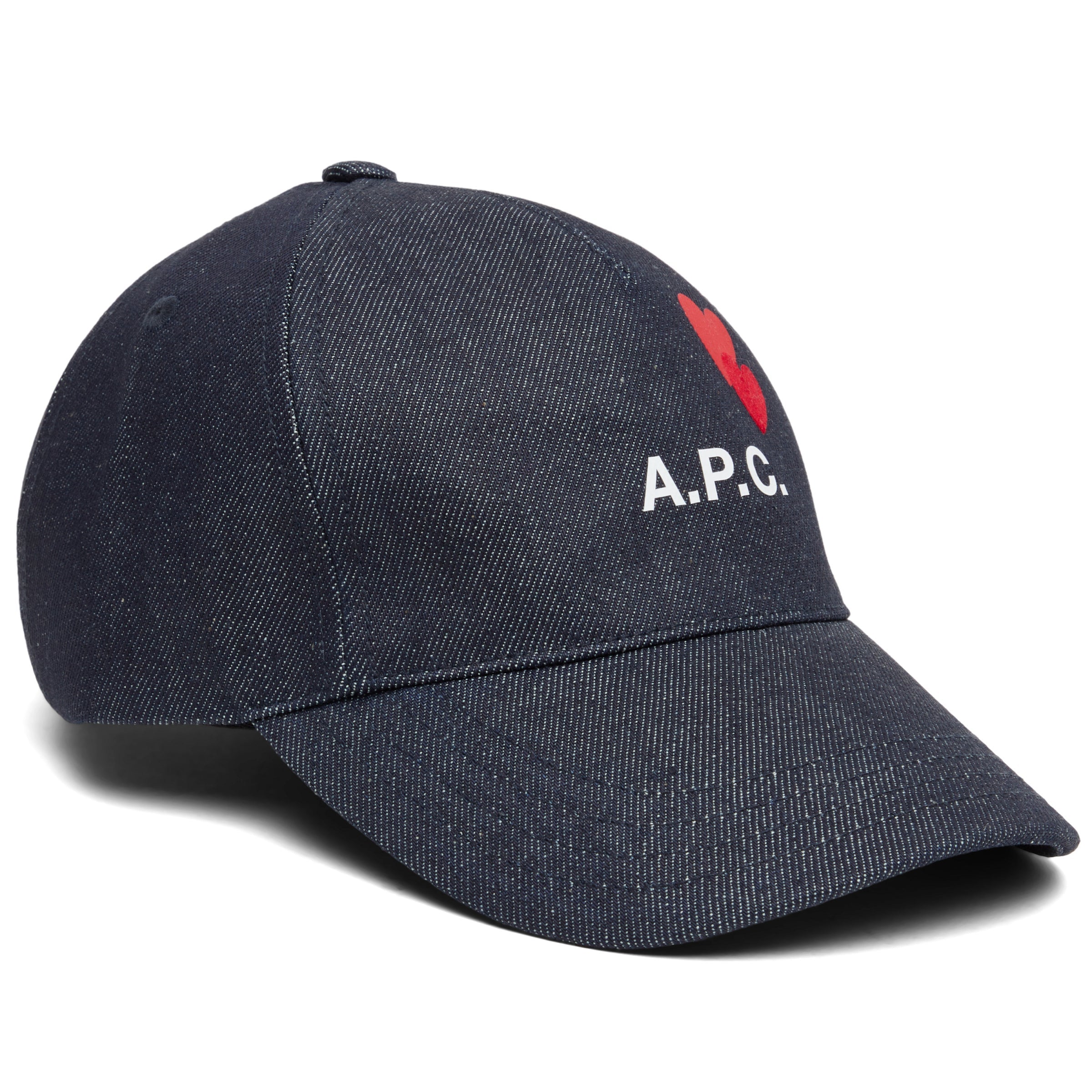 APC】CASQUETTE EDEN BLONDIE Valentine's Day original color denim