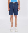 【A.P.C.】HELIO STONEWASHED DENIM SHORT 簡約深藍石洗牛仔短褲