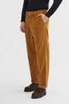 【Baracuta】Cord Pant Ochre 義大利燈心絨休閒褲赭黃色