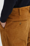 【Baracuta】Cord Pant Ochre 義大利燈心絨休閒褲赭黃色