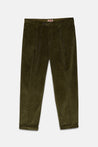 【Baracuta】Cord Pant Olive 義大利燈心絨休閒褲深橄欖綠