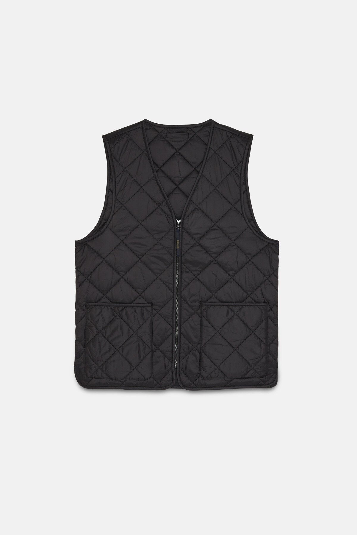 Baracuta】Miller Liner Vest Custom Quilted Vest Black – Blue Beach