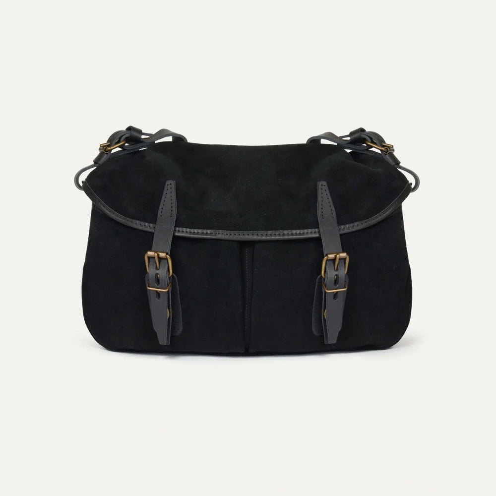 Bleu de Chauffe Fisherman's Musette S Black