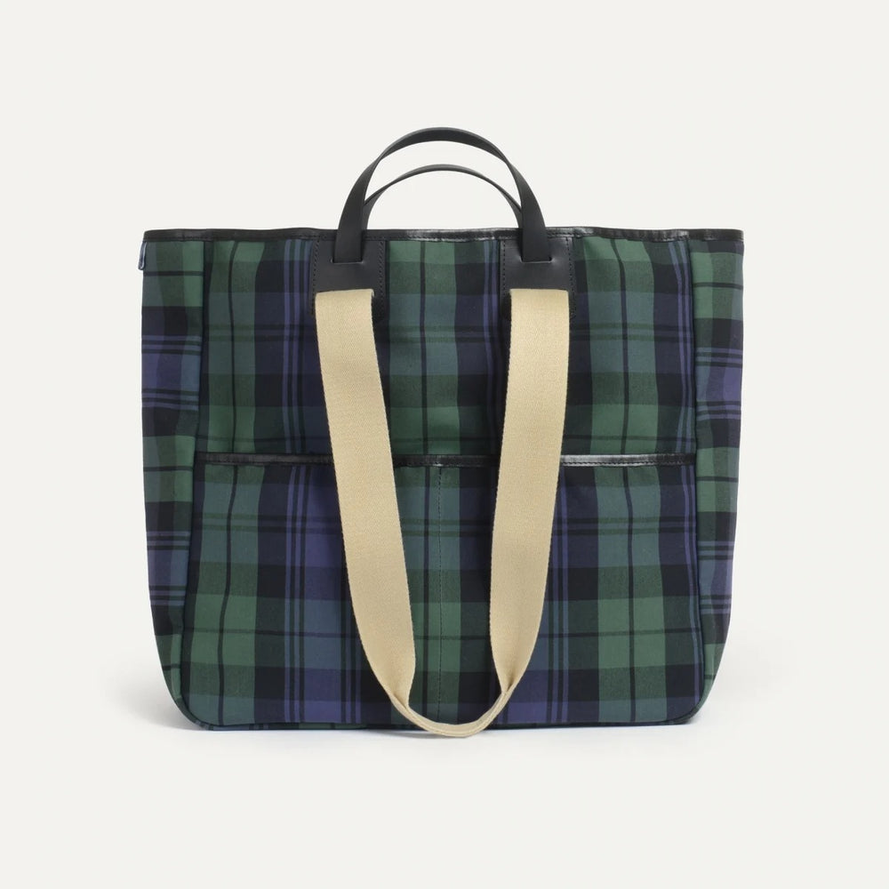 Bleu de Chauffe Meline Tote Bag Tartan