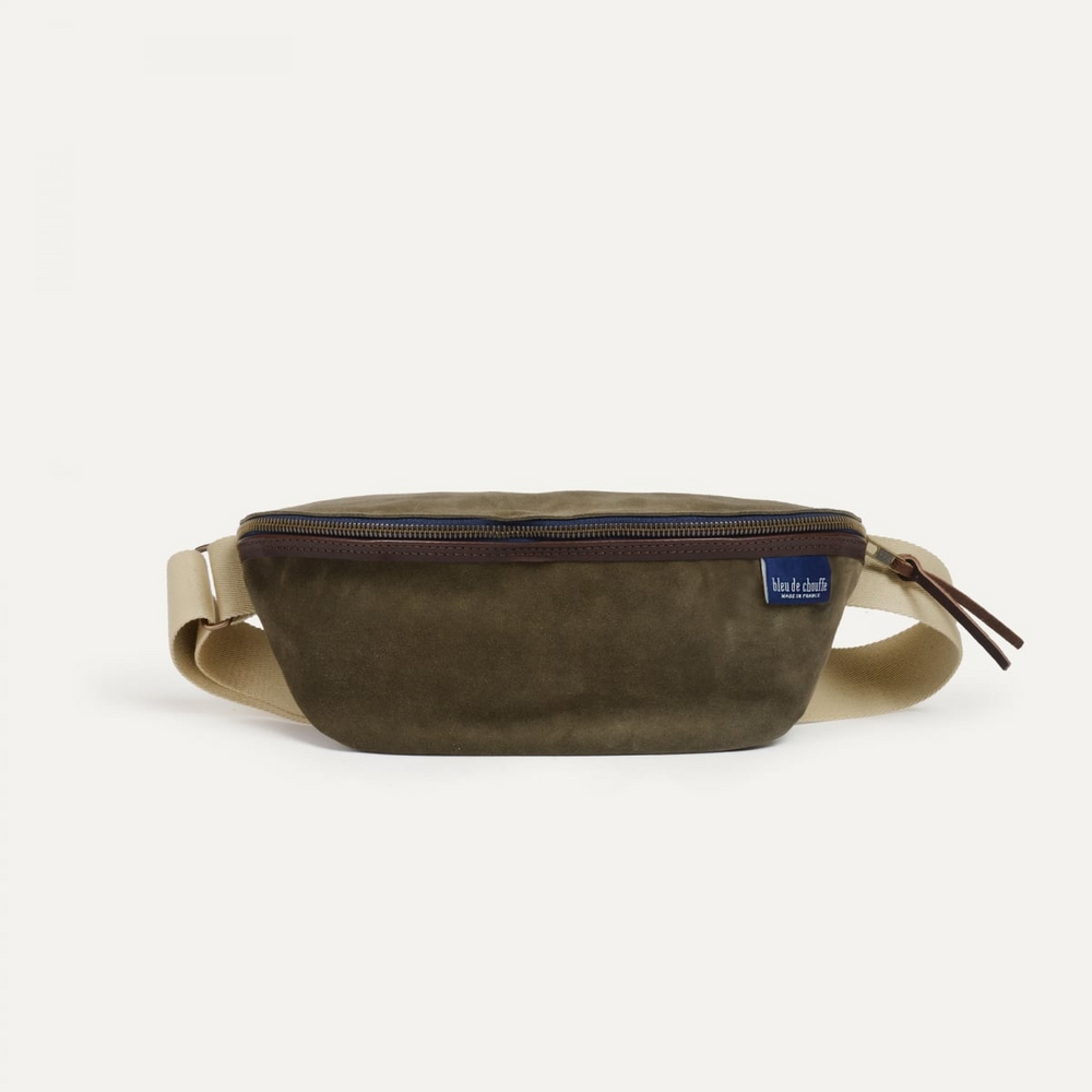Bleu de Chauffe New Beat Belt Bag Musk Suede