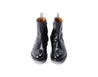 【Brother Bridge】Judson Vintage Black Calf Side Zip Boots 