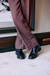 【Brother Bridge】Judson Vintage Black Calf Side Zip Boots 
