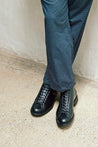 【Brother Bridge】Henry Boxing Boots Horsehide Teacore Black 
