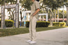 【ONI DENIM】216PQ Californians Pique Sand Beige Straight Jeans
