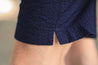 【Universal Works】Lumber Short In Indigo Seersucker 
