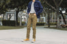 【Naked & Famous】Raw Cotton Canvas Brown 