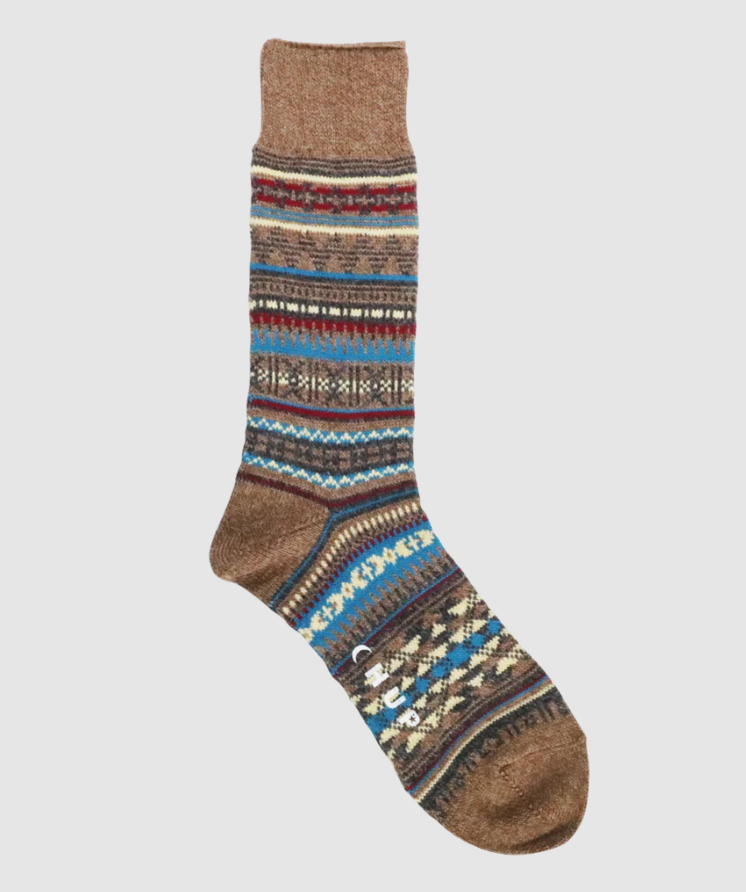 Chup Indian Yell Sock in Denim CHUP by Glen Clyde Company Chup Indian Yell Sock in Denim CHUP by Glen Clyde Company