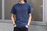 [TANUKI] Heavy Shinkai Deep Ocean Natural Indigo T-Shirt
