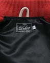 【Dehen 1920】Women's Varsity Jacket Forster Red Melton / Milk Leather