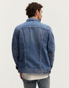 【DENHAM】AMSTERDAM JACKET AMSWAR 中藍石洗牛仔外套