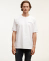 【DENHAM】AQUA INDIGO RELAX TEE HCJ 藍染菘藍植物寬鬆圖Tee