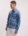 【DENHAM】Amsterdam Jacket 阿姆斯特丹 三代牛仔外套 90年代復古石洗 大量破壞補丁