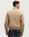 【DENHAM】CUTA BOMBER JACKET SUEDE 沙色絨面麂皮飛行夾克