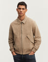 【DENHAM】CUTA BOMBER JACKET SUEDE 沙色絨面麂皮飛行夾克