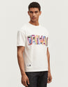 【DENHAM】DXSAID TYPE BOX TEE CJ 聯名藝術家設計圖Tee