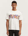 【DENHAM】DXSAID TYPE BOX TEE CJ 聯名藝術家設計圖Tee