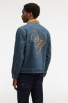 【DENHAM】EDSON EMBRO JACKET RD 復古石洗中短版刺繡工作夾克