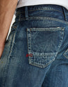 【DENHAM】FORGE MIJAKIRA Straight Jeans / 全日本製 重度水洗 破壞鐵鏽 赤耳布邊 直筒牛仔褲