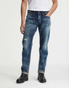 【DENHAM】FORGE MIJAKIRA Straight Jeans / 全日本製 重度水洗 破壞鐵鏽 赤耳布邊 直筒牛仔褲