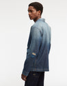【DENHAM】Kimono Denim 15YA 十五週年頂級布邊刺子補釘罩衫