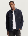 【DENHAM】Land Denim Overshirt DRI  深藍赤耳牛仔襯衫