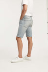 【DENHAM】RAZOR SHORT RRB Slim Short Jeans / 淺藍刷色 自然破壞 合身牛仔短褲