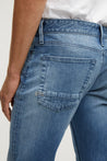 【DENHAM】Ridge ACEMB Slim Straight Jeans / 淺藍刷色 微彈性 修身直筒牛仔褲