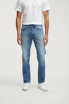 【DENHAM】Ridge ACEMB Slim Straight Jeans / 淺藍刷色 微彈性 修身直筒牛仔褲
