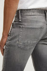 【DENHAM】Ridge GW Slim Straight Jeans / 淺灰刷色 微彈性 修身直筒牛仔褲
