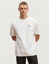 【DENHAM】SNIP BOX TEE HCJ 骨手剪刀靛藍色寬鬆圖Tee