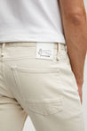 【DENHAM】RAZOR NES Slim Jeans / 米白丹寧白褲 一洗彈性布料 合身小直筒牛仔褲