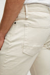 【DENHAM】RAZOR NES Slim Jeans / 米白丹寧白褲 一洗彈性布料 合身小直筒牛仔褲
