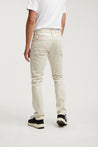 【DENHAM】RAZOR NES Slim Jeans / 米白丹寧白褲 一洗彈性布料 合身小直筒牛仔褲