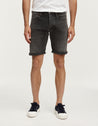 【DENHAM】RIDGE SHORT AWG 黑灰色自然水洗牛仔短褲